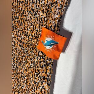 Miami Dolphins NFL Infinity Scarf One Size Fits All EPC